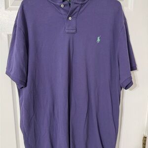 Polo by Ralph Lauren Purple Polo Shirt Classic Style